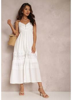 Biała Sukienka Actione ze sklepu Renee odzież w kategorii Sukienki - zdjęcie 157067744