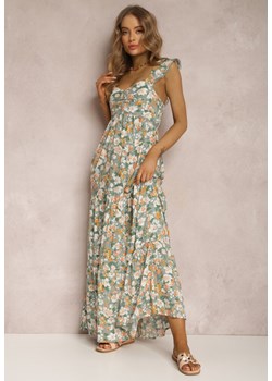 Miętowa Sukienka Phaelothee ze sklepu Renee odzież w kategorii Sukienki - zdjęcie 157067873