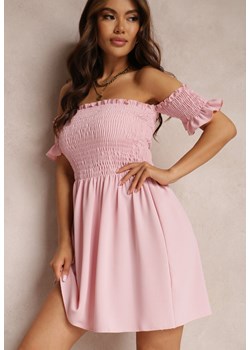 Różowa Sukienka Alcarpia ze sklepu Renee odzież w kategorii Sukienki - zdjęcie 157068153