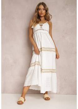 Biała Sukienka Ianina ze sklepu Renee odzież w kategorii Sukienki - zdjęcie 157068254