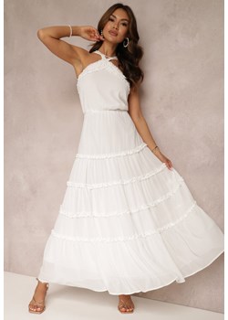 Biała Sukienka Dorope ze sklepu Renee odzież w kategorii Sukienki - zdjęcie 157068652
