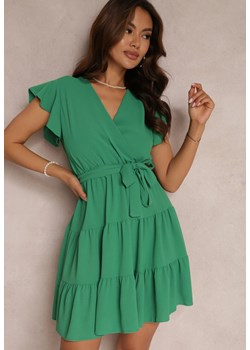 Zielona Sukienka z Paskiem Phaedrialla ze sklepu Renee odzież w kategorii Sukienki - zdjęcie 157068732