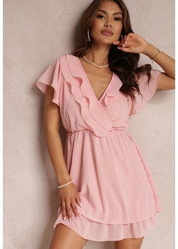 Różowa Sukienka Zama ze sklepu Renee odzież w kategorii Sukienki - zdjęcie 157069221
