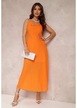 Pomarańczowa Sukienka Diomaris ze sklepu Renee odzież w kategorii Sukienki - zdjęcie 157069281