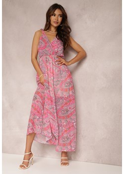 Różowa Sukienka Noir ze sklepu Renee odzież w kategorii Sukienki - zdjęcie 157070001