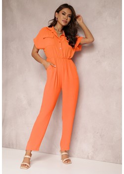 Pomarańczowy Kombinezon Bonnel ze sklepu Renee odzież w kategorii Kombinezony damskie - zdjęcie 157070021