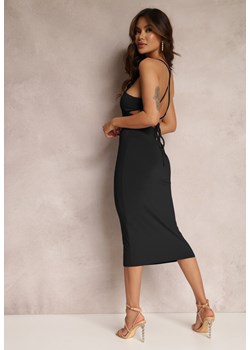 Czarna Sukienka Sadoul ze sklepu Renee odzież w kategorii Sukienki - zdjęcie 157070143