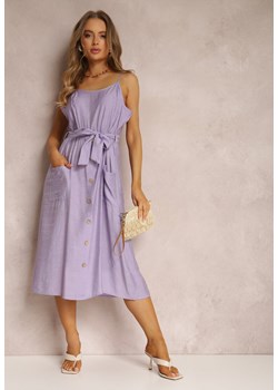 Fioletowa Sukienka Hami ze sklepu Renee odzież w kategorii Sukienki - zdjęcie 157070181