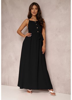 Czarna Sukienka Fadan ze sklepu Renee odzież w kategorii Sukienki - zdjęcie 157070331
