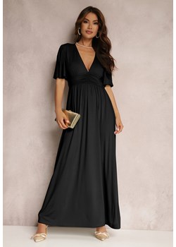 Czarna Sukienka Delsarte ze sklepu Renee odzież w kategorii Sukienki - zdjęcie 157070501