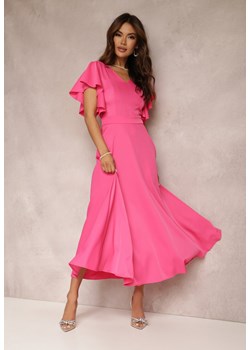 Fuksjowa Sukienka Bouchard ze sklepu Renee odzież w kategorii Sukienki - zdjęcie 157070571