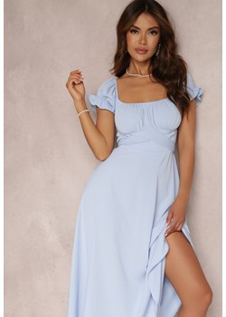 Niebieska Sukienka Perolis ze sklepu Renee odzież w kategorii Sukienki - zdjęcie 157070581