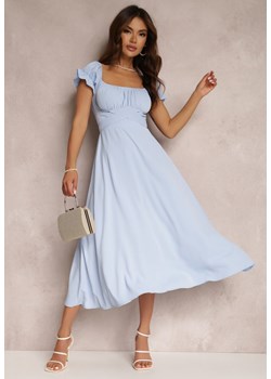 Niebieska Sukienka Perolis ze sklepu Renee odzież w kategorii Sukienki - zdjęcie 157070582