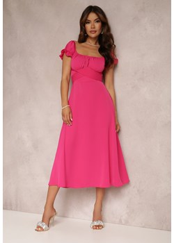 Fuksjowa Sukienka Perolis ze sklepu Renee odzież w kategorii Sukienki - zdjęcie 157070592