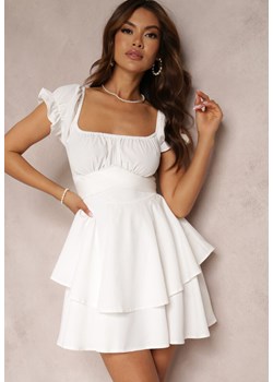 Biała Sukienka Kephenia ze sklepu Renee odzież w kategorii Sukienki - zdjęcie 157070601