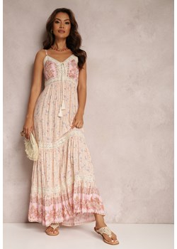 Różowa Sukienka Fjorrit ze sklepu Renee odzież w kategorii Sukienki - zdjęcie 157070893