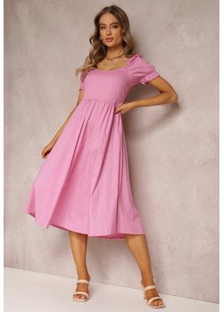 Różowa Sukienka Nereimeda ze sklepu Renee odzież w kategorii Sukienki - zdjęcie 157071501