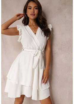 Biała Sukienka Tarf ze sklepu Renee odzież w kategorii Sukienki - zdjęcie 157071793
