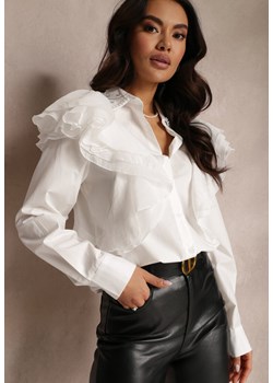 Biała Koszula Lupi ze sklepu Renee odzież w kategorii Koszule damskie - zdjęcie 157071873
