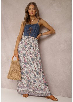 Beżowa Sukienka Tarain ze sklepu Renee odzież w kategorii Sukienki - zdjęcie 157071993