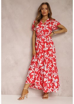Czerwona Sukienka Mannie ze sklepu Renee odzież w kategorii Sukienki - zdjęcie 157072153
