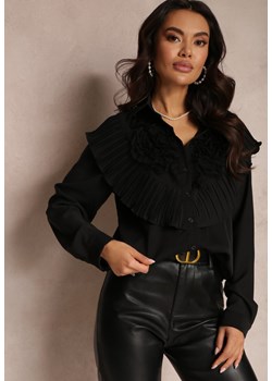 Czarna Koszula Vinther ze sklepu Renee odzież w kategorii Koszule damskie - zdjęcie 157073353