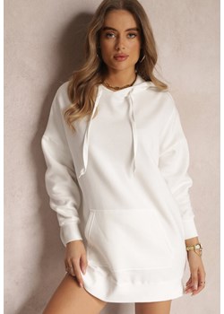 Biała Bluza z Kapturem Foss ze sklepu Renee odzież w kategorii Bluzy damskie - zdjęcie 157074283