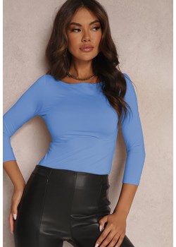 Niebieska Bluzka Kydastis ze sklepu Renee odzież w kategorii Bluzki damskie - zdjęcie 157074880