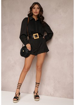 Czarny 2-częściowy Komplet Samila ze sklepu Renee odzież w kategorii Komplety i garnitury damskie - zdjęcie 157085832