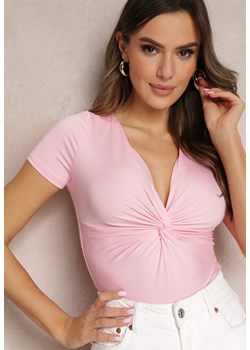 Różowa Bluzka Dianamene ze sklepu Renee odzież w kategorii Bluzki damskie - zdjęcie 157096410