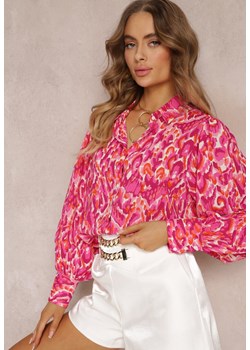Różowa Koszula w Fantazyjny Print Merrell ze sklepu Renee odzież w kategorii Koszule damskie - zdjęcie 157102912