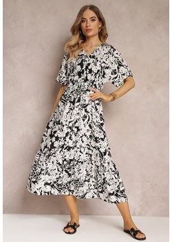 Czarno-Biała Sukienka Humina ze sklepu Renee odzież w kategorii Sukienki - zdjęcie 157109672