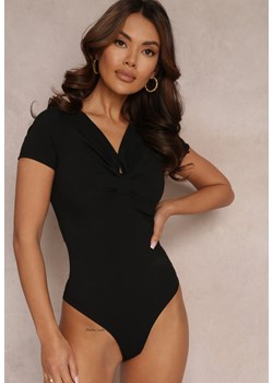 Czarne Body Apolenia ze sklepu Renee odzież w kategorii Bluzki damskie - zdjęcie 157111562