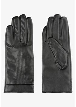 Czarne Rękawiczki Naha ze sklepu Renee odzież w kategorii Rękawiczki damskie - zdjęcie 157115054