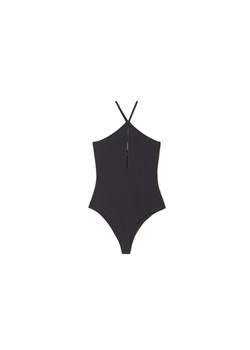 Cropp - Czarne body na ramiączkach - czarny ze sklepu Cropp w kategorii Bluzki damskie - zdjęcie 157117133