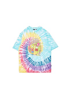 Cropp - Koszulka The Simpsons z efektem tie-dye - wielobarwny ze sklepu Cropp w kategorii T-shirty męskie - zdjęcie 157119094