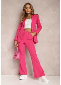 Fuksjowe Spodnie Dzwony Evissa ze sklepu Renee odzież w kategorii Spodnie damskie - zdjęcie 157122104