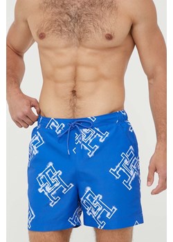 Tommy Hilfiger szorty kąpielowe kolor niebieski ze sklepu ANSWEAR.com w kategorii Kąpielówki - zdjęcie 157127991