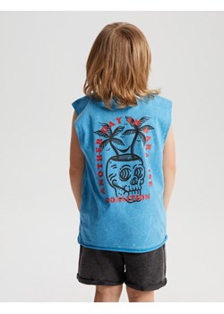 Koszulka CLTN K TNK 123 Niebieski 122-128 ze sklepu Diverse w kategorii T-shirty chłopięce - zdjęcie 157130380