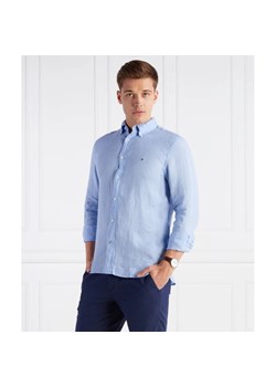 Tommy Hilfiger Lniana koszula | Slim Fit ze sklepu Gomez Fashion Store w kategorii Koszule męskie - zdjęcie 157130744