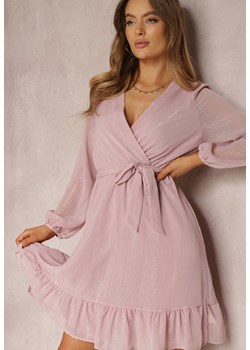 Różowa Sukienka Iphina ze sklepu Renee odzież w kategorii Sukienki - zdjęcie 157134043