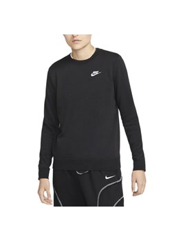 Bluza Nike Sportswear Club Fleece DQ5473-010 - czarna ze sklepu streetstyle24.pl w kategorii Bluzy damskie - zdjęcie 157136834