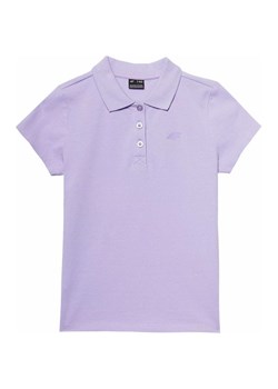 Koszulka dziewczęca polo 4FJSS23TTSHF281 4F ze sklepu SPORT-SHOP.pl w kategorii Bluzki dziewczęce - zdjęcie 157141170