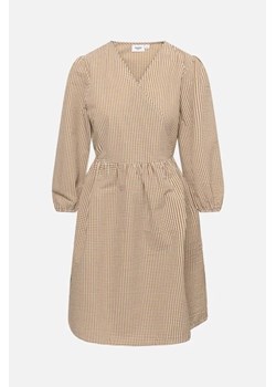 SAINT TROPEZ Sukienka - Brązowy średni - Kobieta - L (L) ze sklepu Halfprice w kategorii Sukienki - zdjęcie 157146122