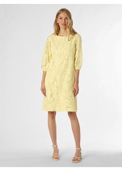 comma Sukienka damska Kobiety Bawełna cytrynowy jednolity ze sklepu vangraaf w kategorii Sukienki - zdjęcie 157149192