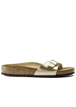 Klapki Birkenstock Madrid 1016107 - złote ze sklepu streetstyle24.pl w kategorii Klapki damskie - zdjęcie 157152081