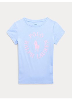 Polo Ralph Lauren T-Shirt 312903863001 Niebieski Regular Fit ze sklepu MODIVO w kategorii Bluzki dziewczęce - zdjęcie 157154730