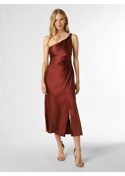 Marie Lund Damska sukienka wieczorowa Kobiety Sztuczne włókno bordowy jednolity ze sklepu vangraaf w kategorii Sukienki - zdjęcie 157225751