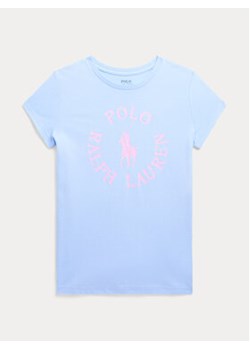 Polo Ralph Lauren T-Shirt 313903863001 Niebieski Regular Fit ze sklepu MODIVO w kategorii Bluzki dziewczęce - zdjęcie 157228353
