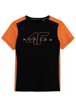 Koszulka chłopięca 4FJSS23TFTSM167 4F ze sklepu SPORT-SHOP.pl w kategorii T-shirty chłopięce - zdjęcie 157232511